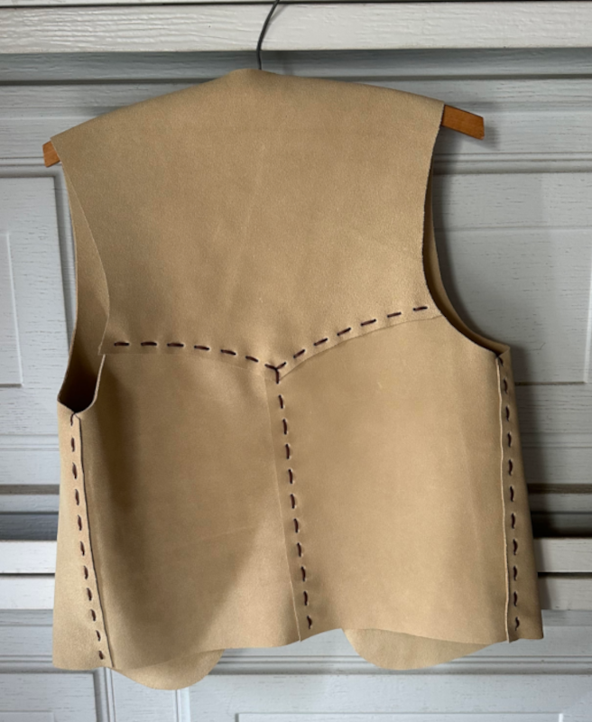 Y Guides / Princess Leather Vests Back